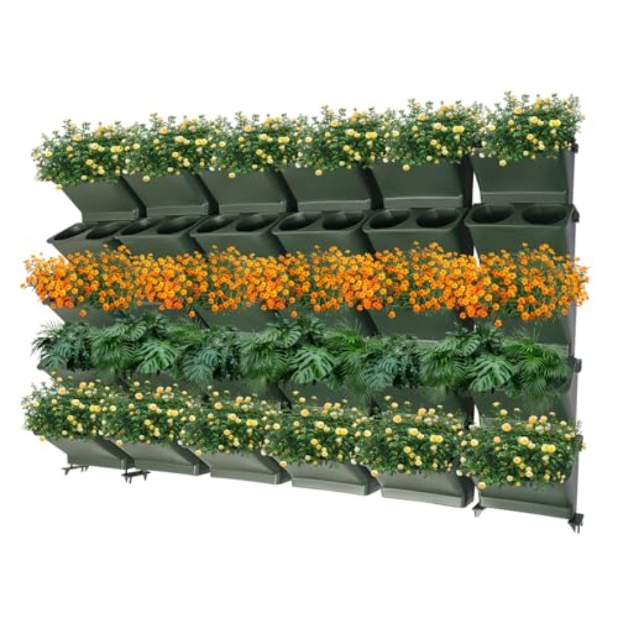 Vertical Planter - Balkon ve Bahçe Kullanımı İçin Dikey