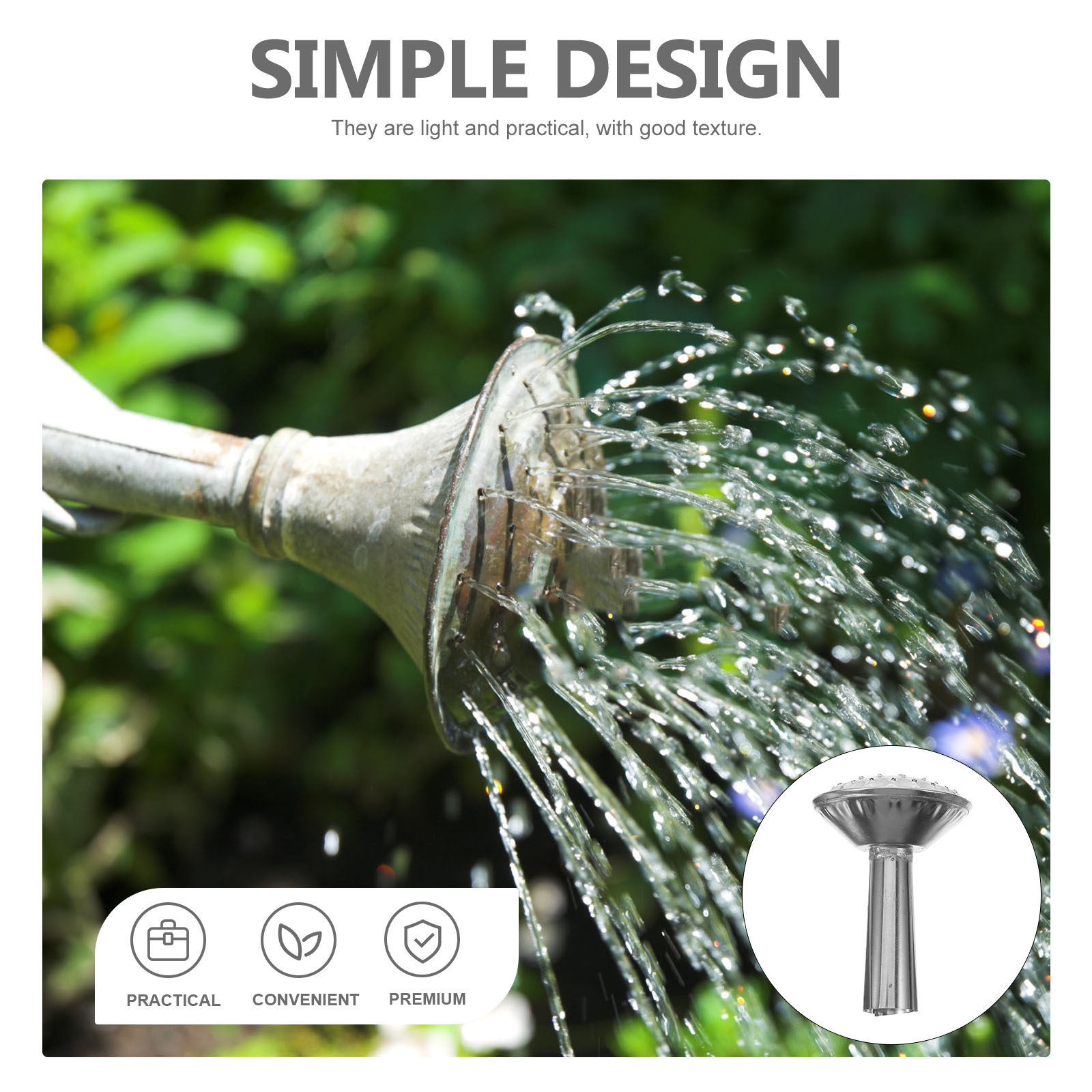 Paslanmaz Çelik Sulama Başlığı - Watering Can incelemesi ve fiyatı