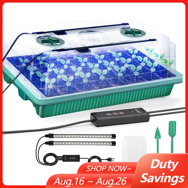 2 Uzun Şerit Şeklinde Zaman Ay - Seed Starter Tray incelemesi ve fiyatı