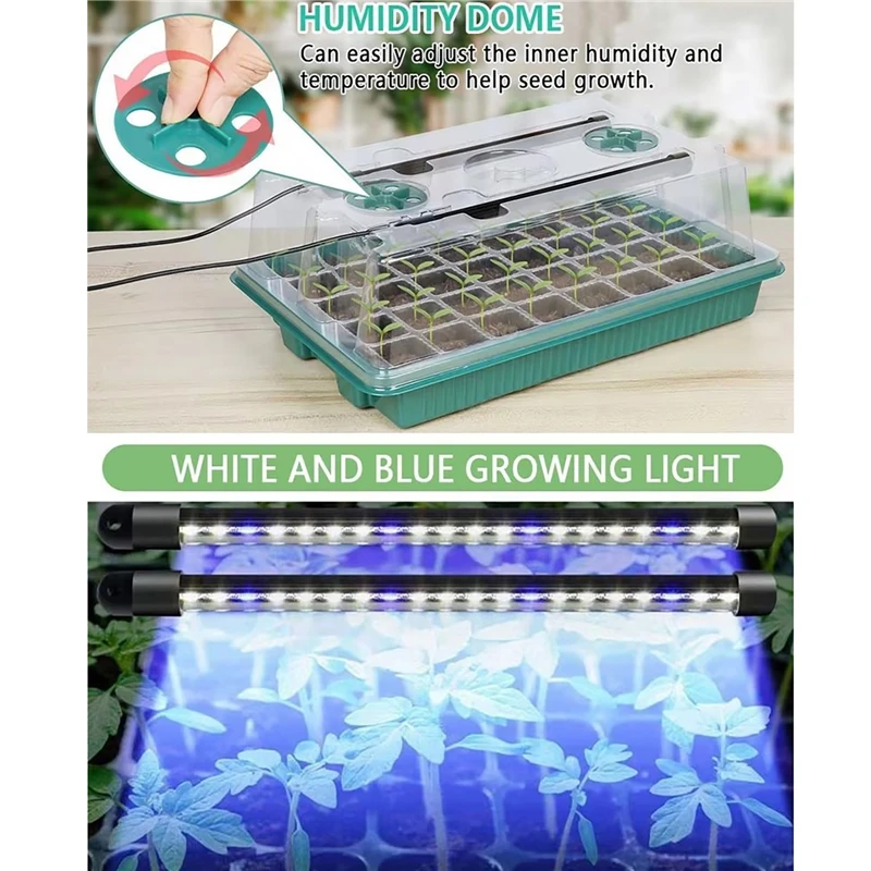 2 Uzun Şerit Şeklinde Zaman Ay - Seed Starter Tray incelemesi ve fiyatı