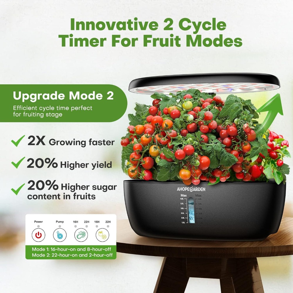 12 Bölmeli LED Büyütme Işıklı  - Hydroponic Kit incelemesi ve fiyatı