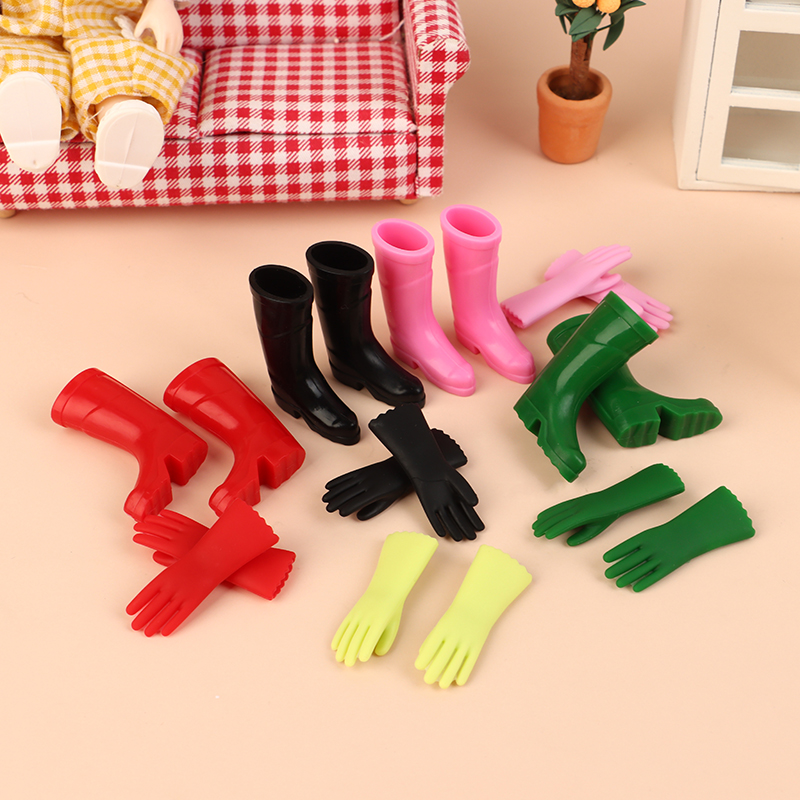 1 takım 1:12 Dollhouse minyatü - Garden Gloves incelemesi ve fiyatı