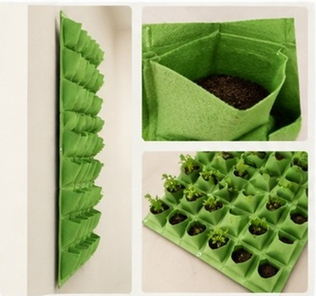 64 Bölmeli, Duvara Monte Edile - Grow Bag incelemesi ve fiyatı