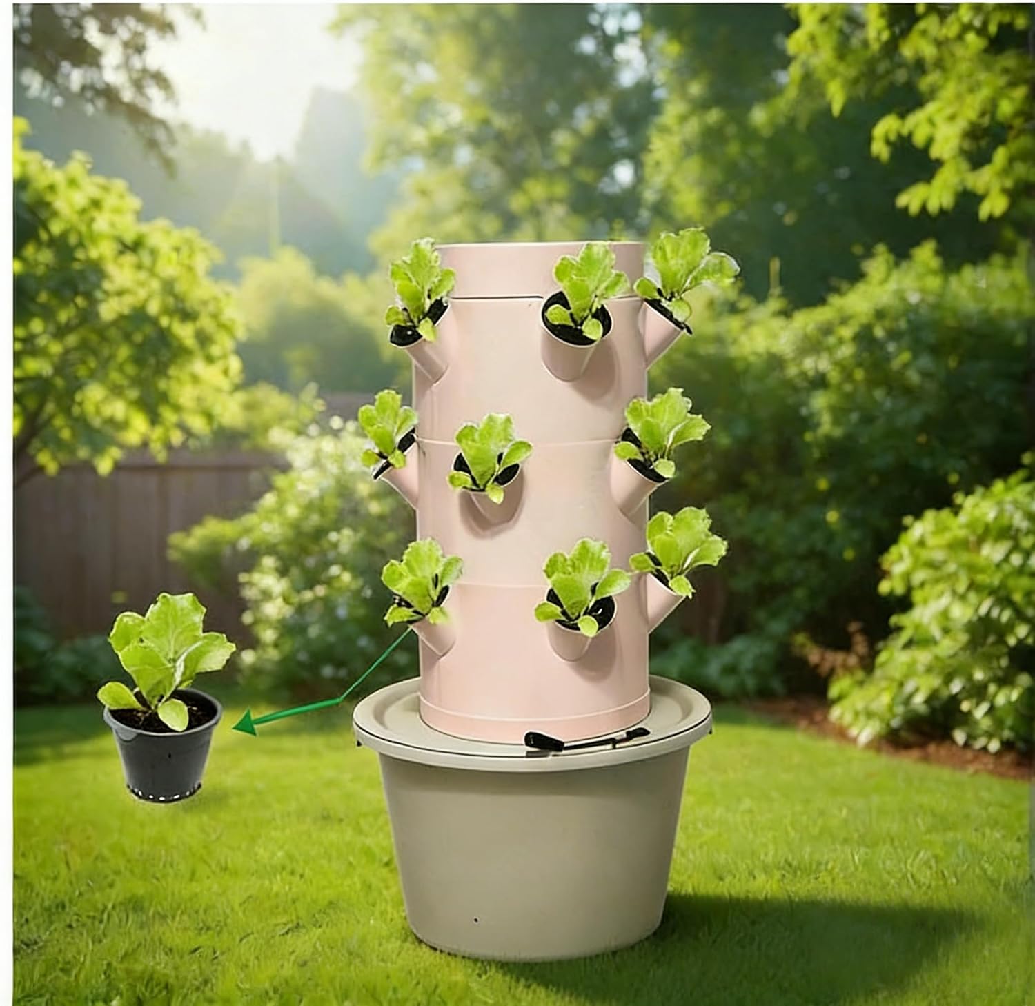 Dikey Hidroponik Yetiştirme Si - Hydroponic Kit incelemesi ve fiyatı